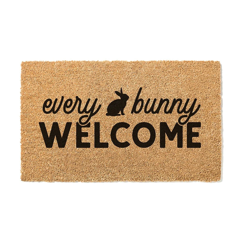 Every Bunny Welcome Easter Doormat