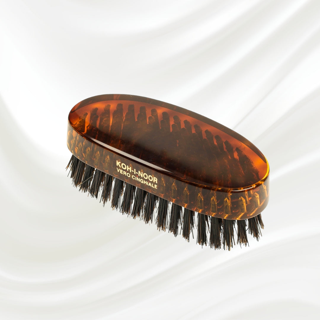 Jaspè Military Boar Bristle Brush - Men's Hair & Beard Grooming