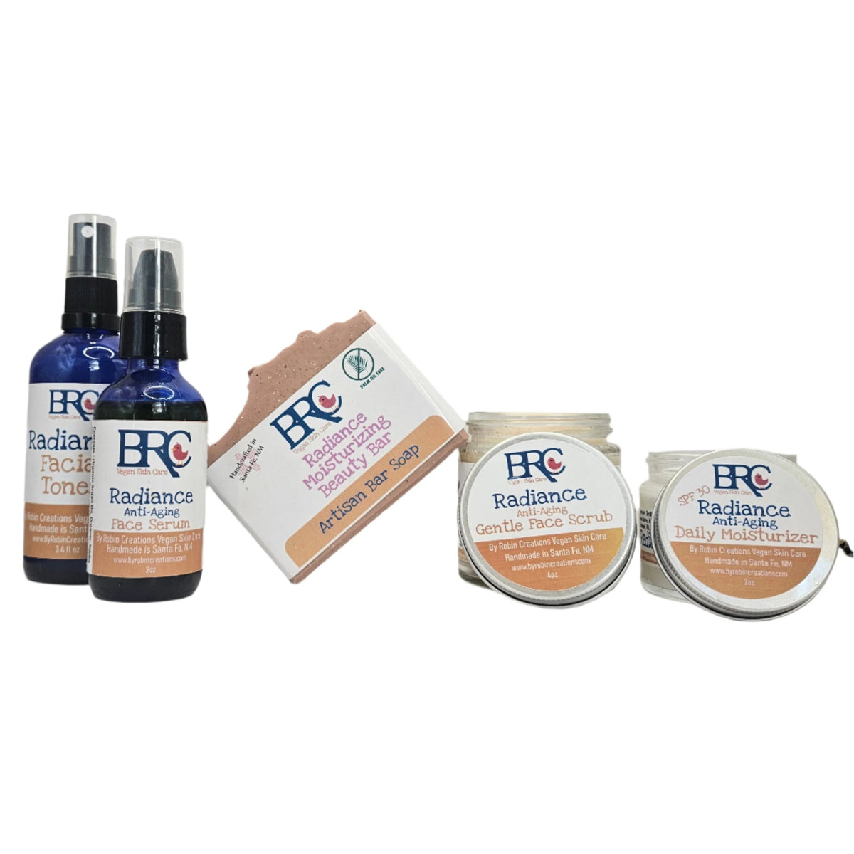 Radiance Deluxe Moisture Facial Bundle with Free Moisturizing Cleansing Bar