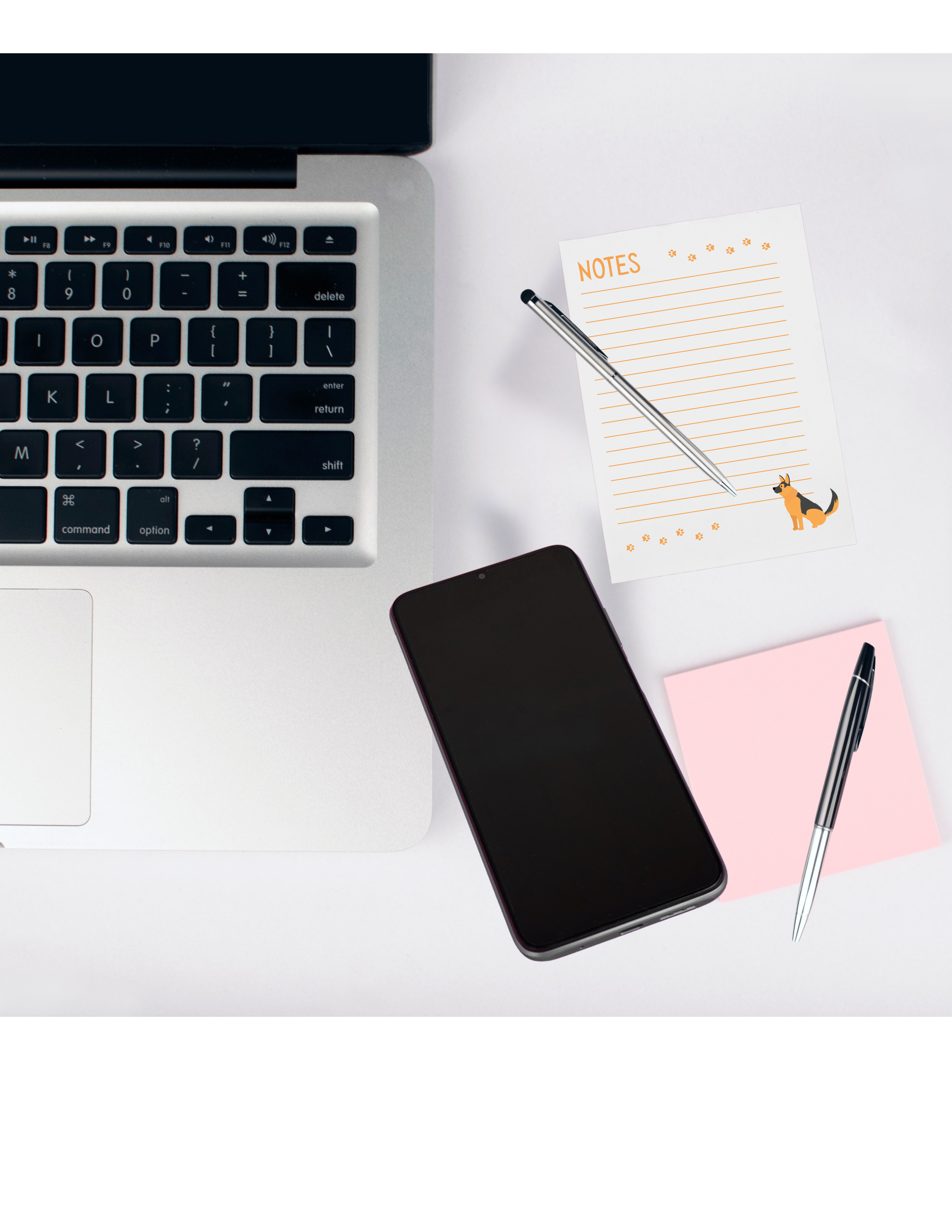 Notepad: Dog themed 4x5