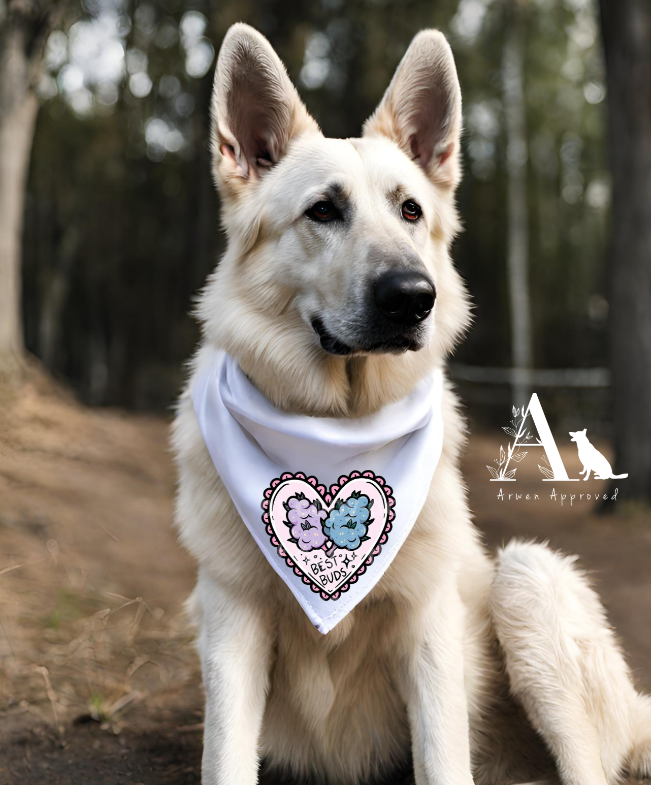 Dog bandana - SML Mary Jane, 420, Best Budz