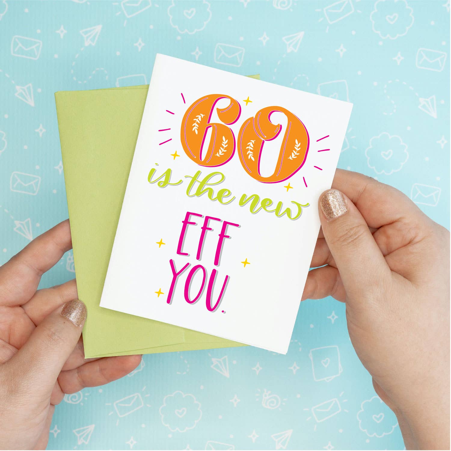 60 is the new FU Funny Birthday Greeting Card