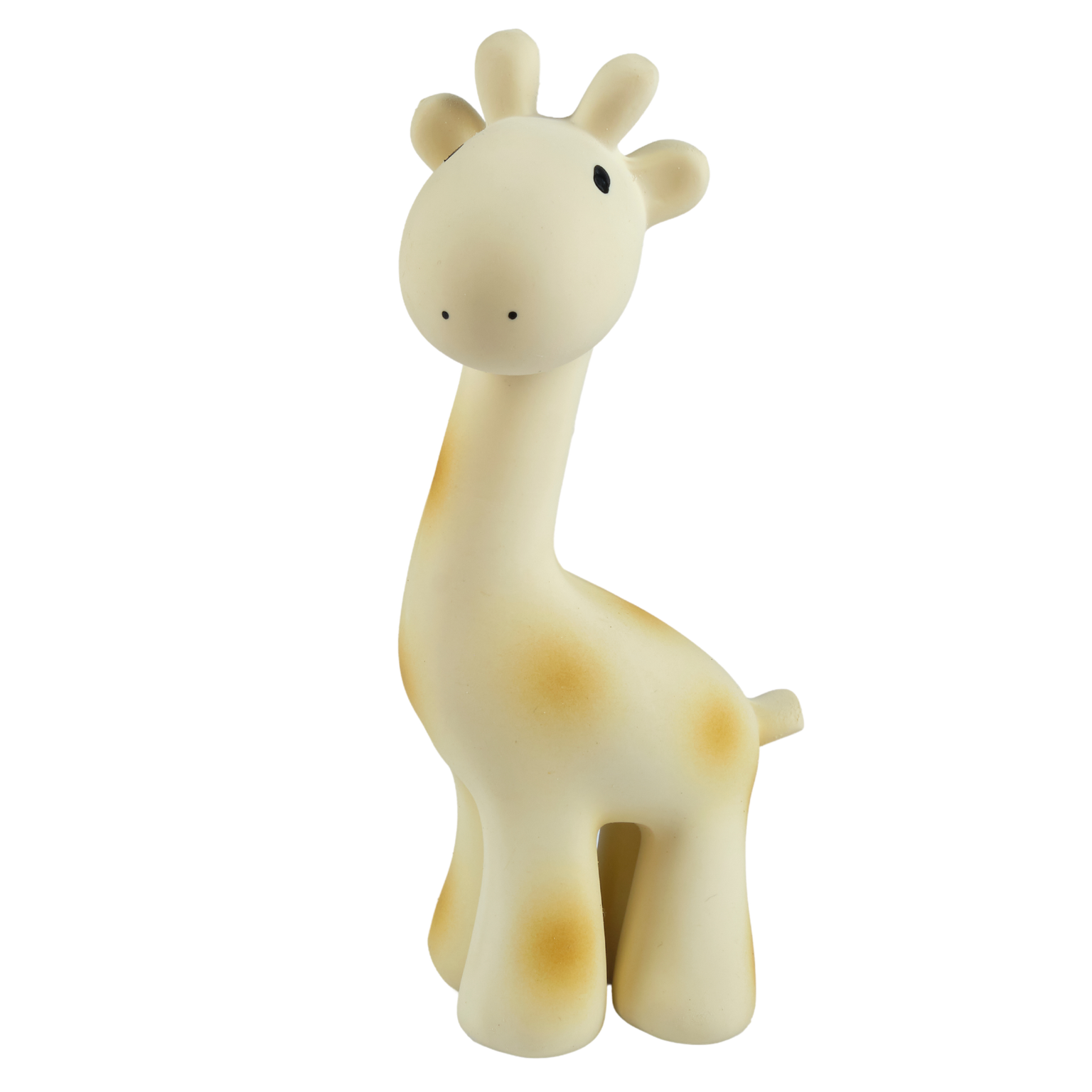Giraffe Natural Organic Rubber Teether, Rattle & Bath Toy