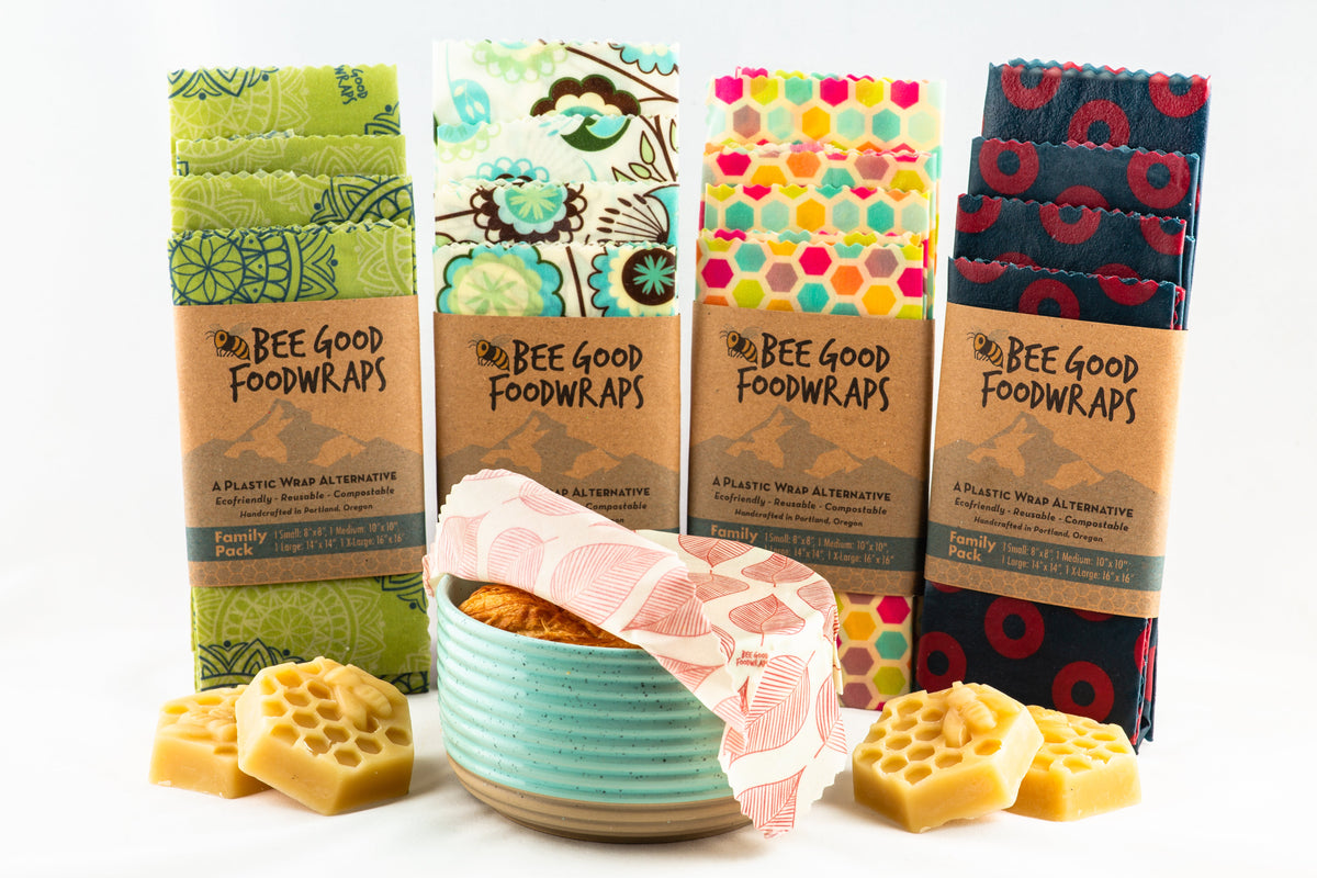 Scarlet Leaves Beeswax Wrap Collection