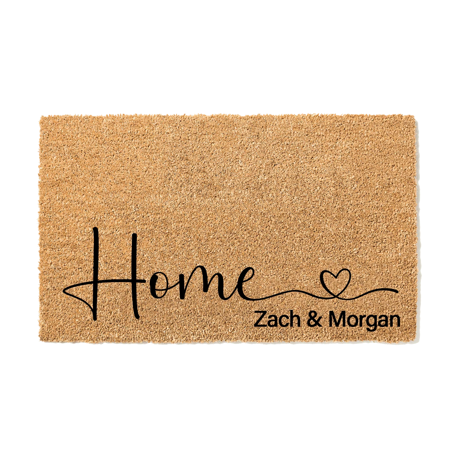 Couples Names Home Doormat