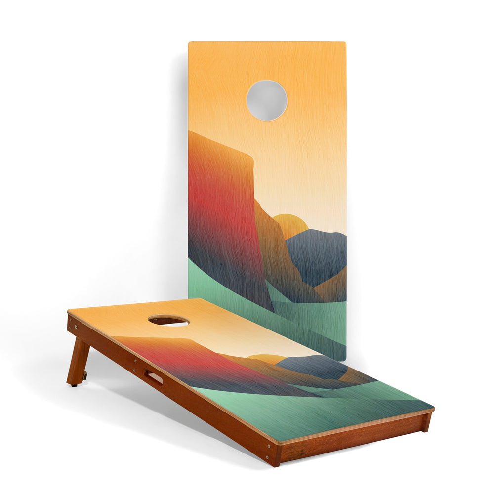 2ft x 4ft Graphic Wood Classic Cornhole Set | National Parks Inspired Collection