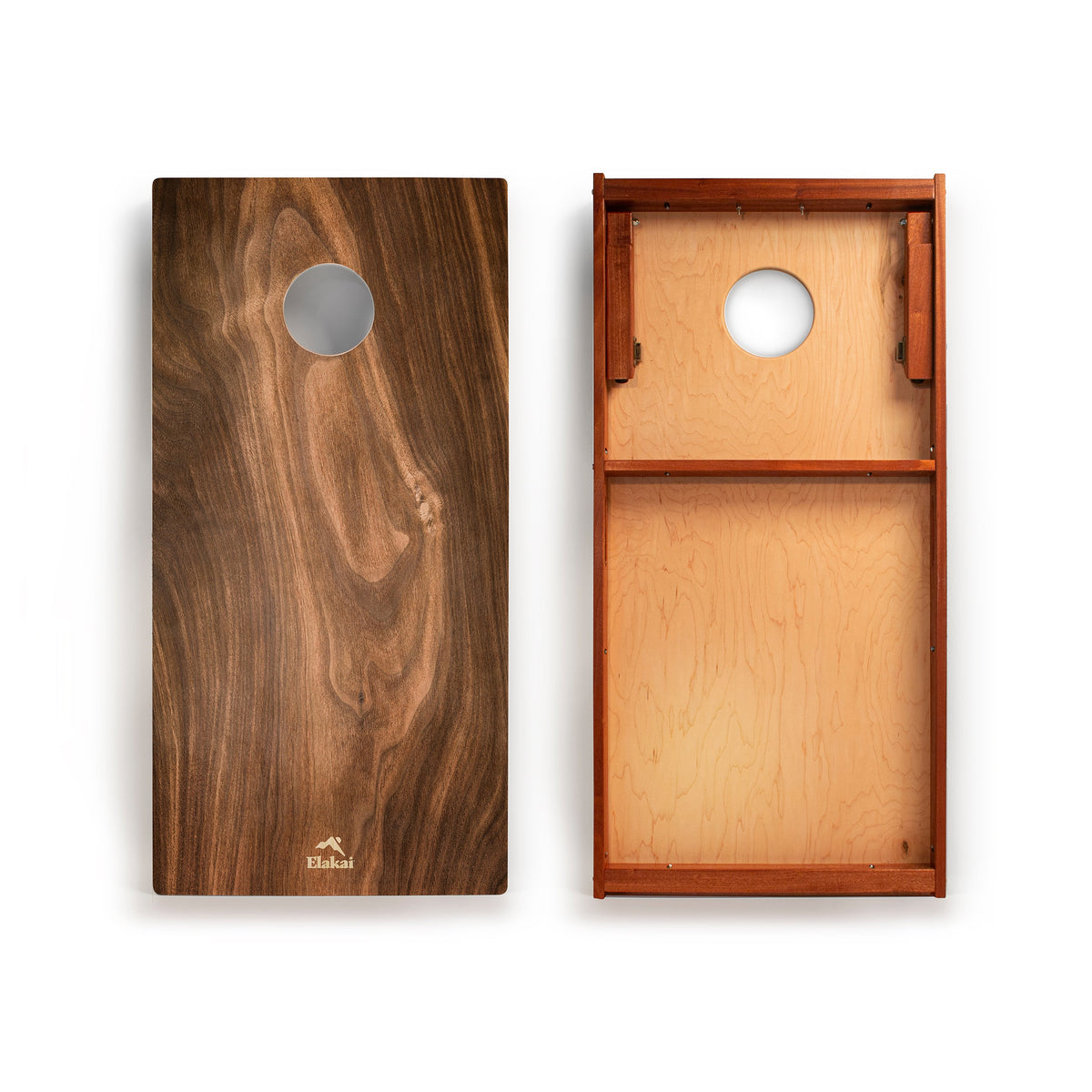 2ft x 4ft Graphic Wood Classic Cornhole Boards | Organic Wood Pattern
