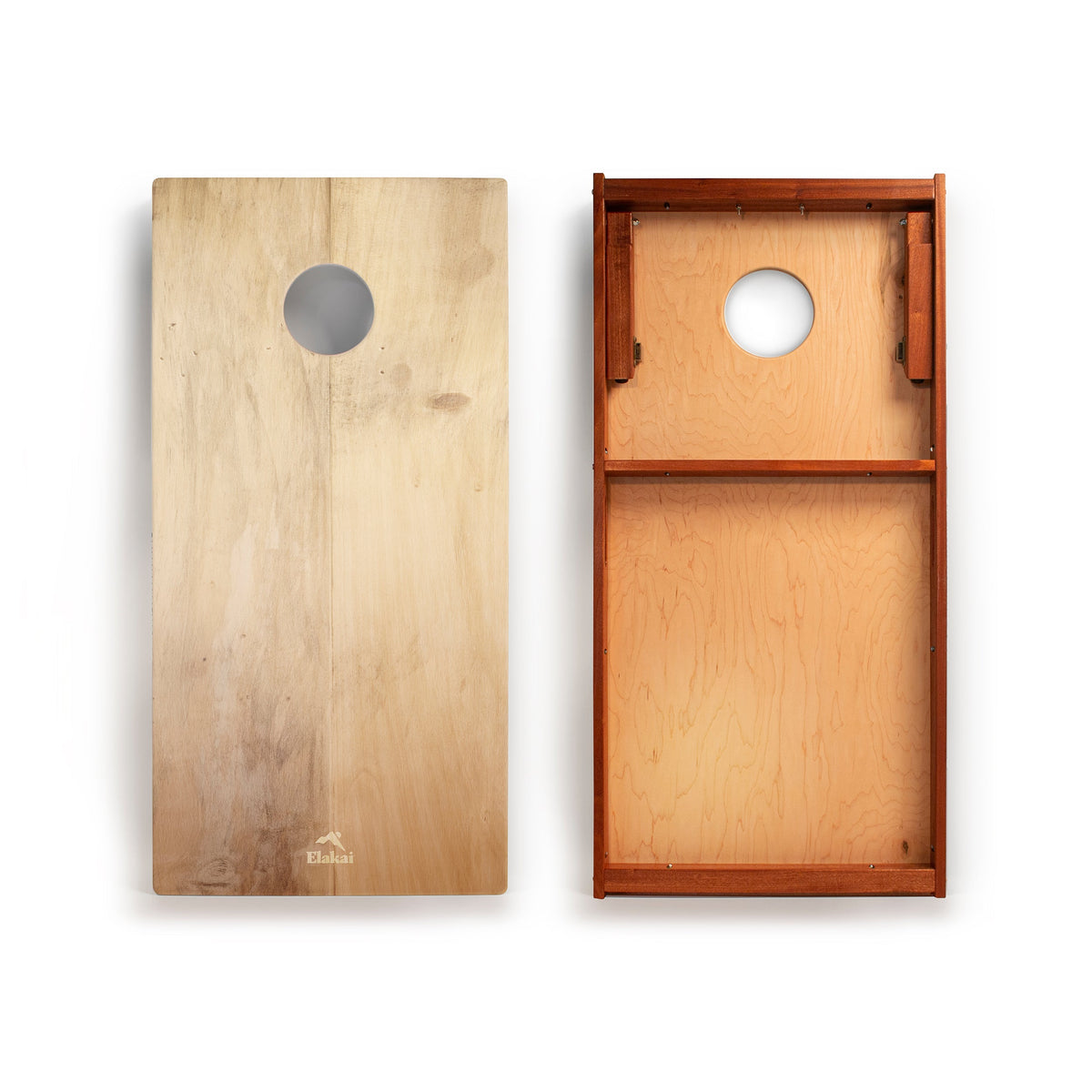 2ft x 4ft Graphic Wood Classic Cornhole Boards | Organic Wood Pattern
