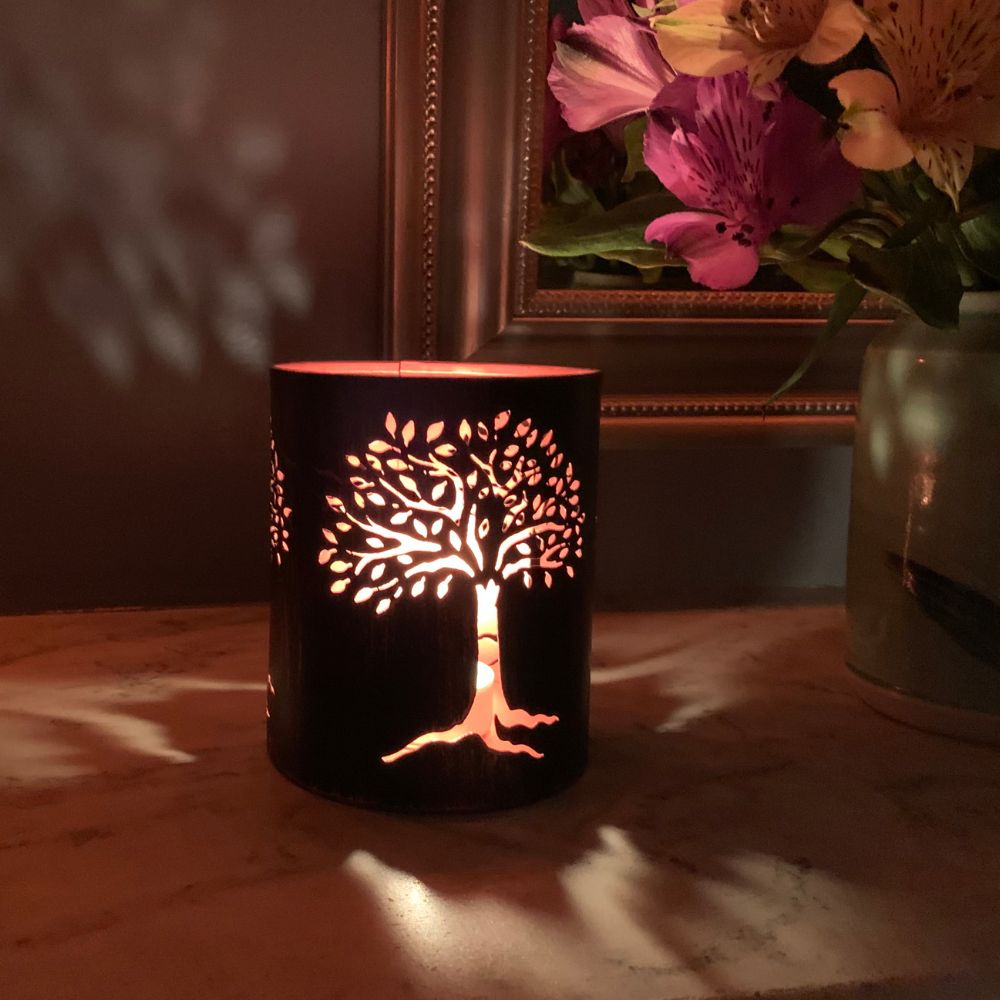Iron Lantern - Tree of Life