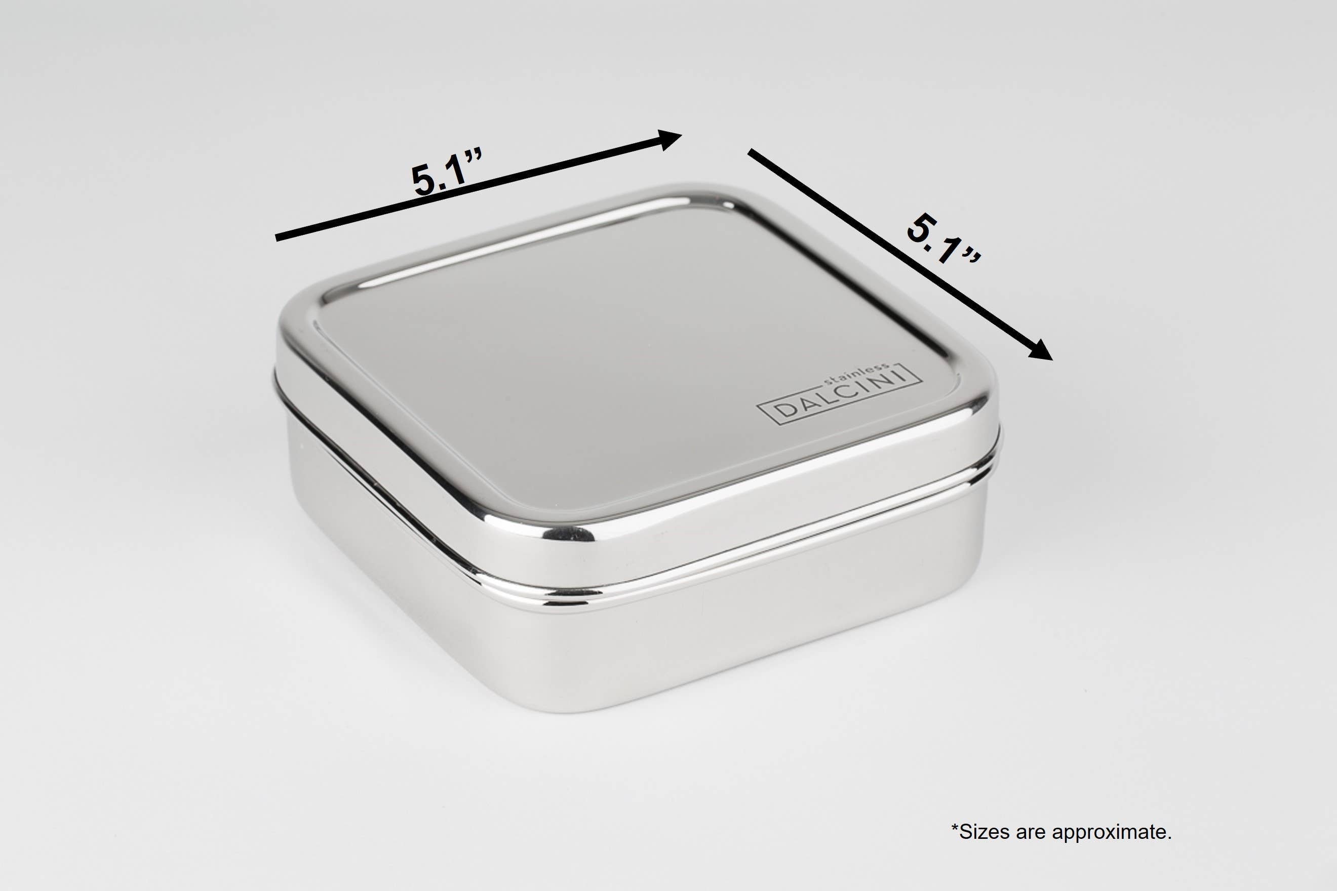 Sandwich Square Stainless Steel Container