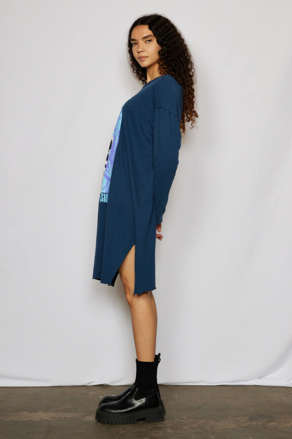 Guns N Roses Illusion Slit  Dress