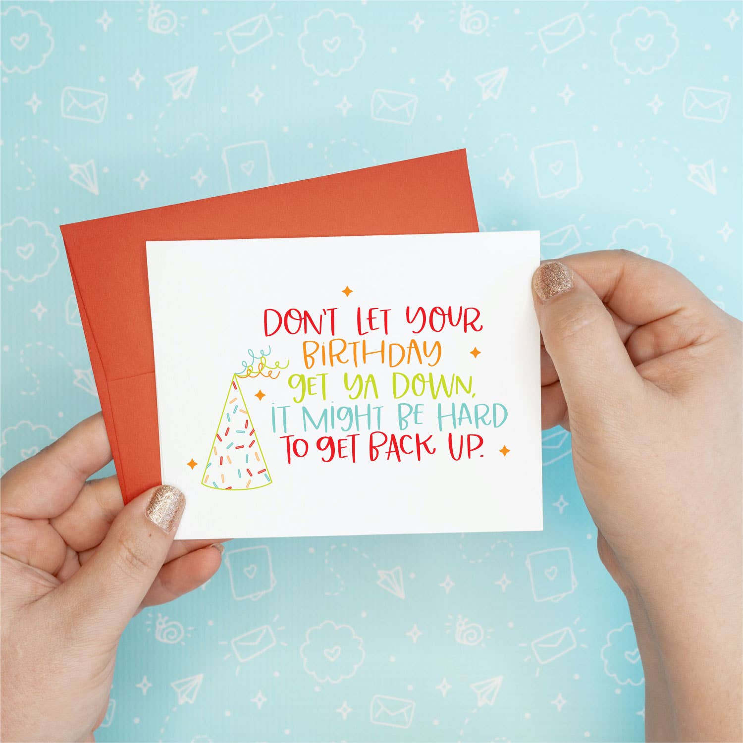 Get Ya Down Birthday Funny Greeting Card