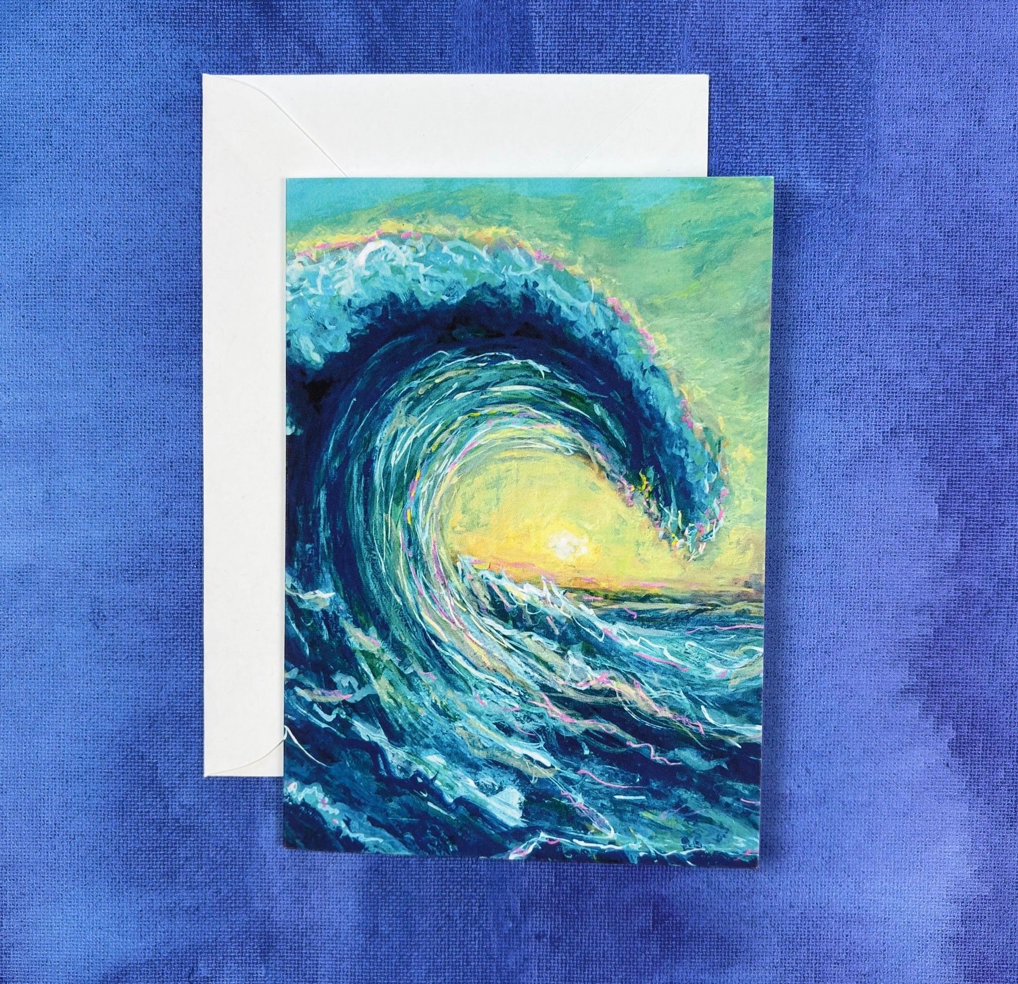 Golden Crest - Greeting Card