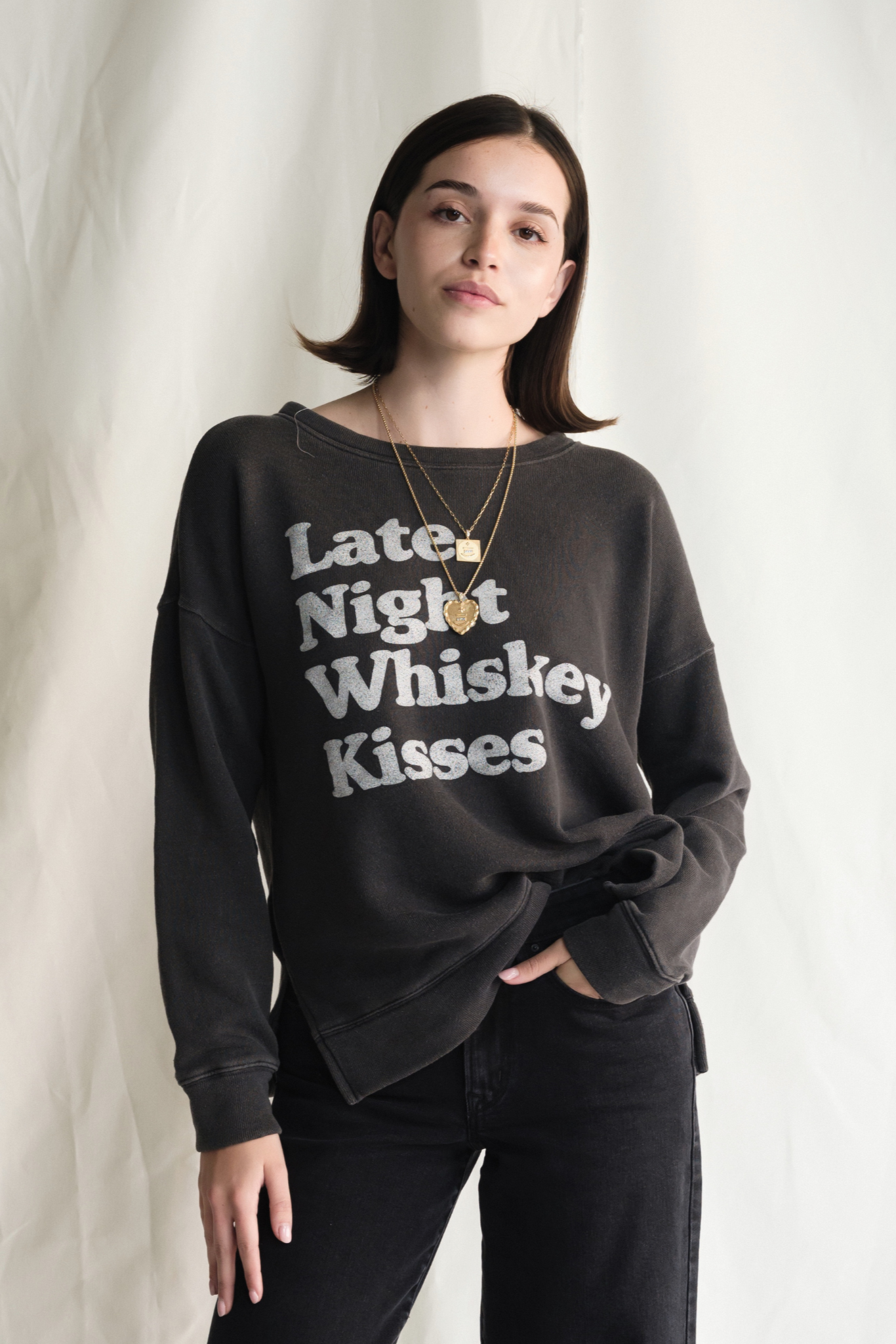 Whiskey Kisses Sweatshirt