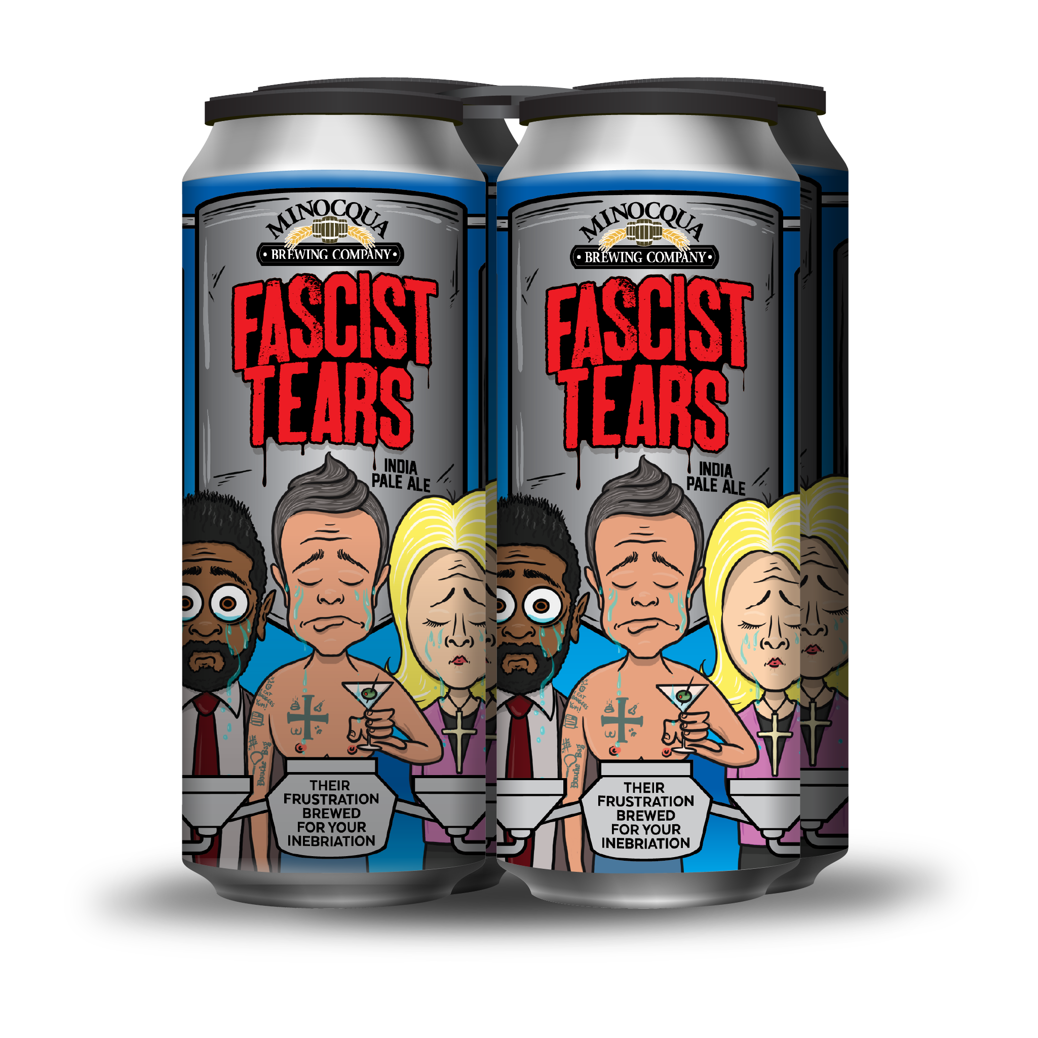 Fascist Tears IPA, 16oz 4pk