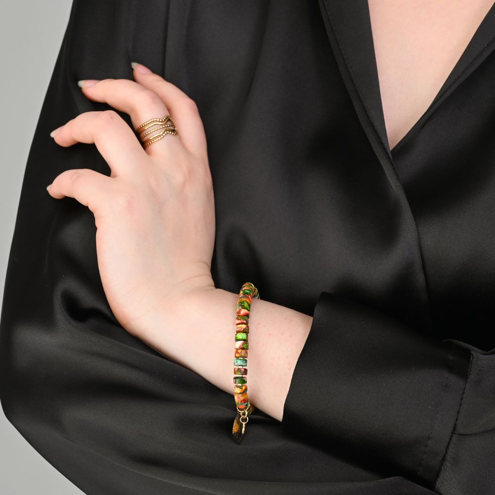 Sedona Stretch Beaded Bracelet