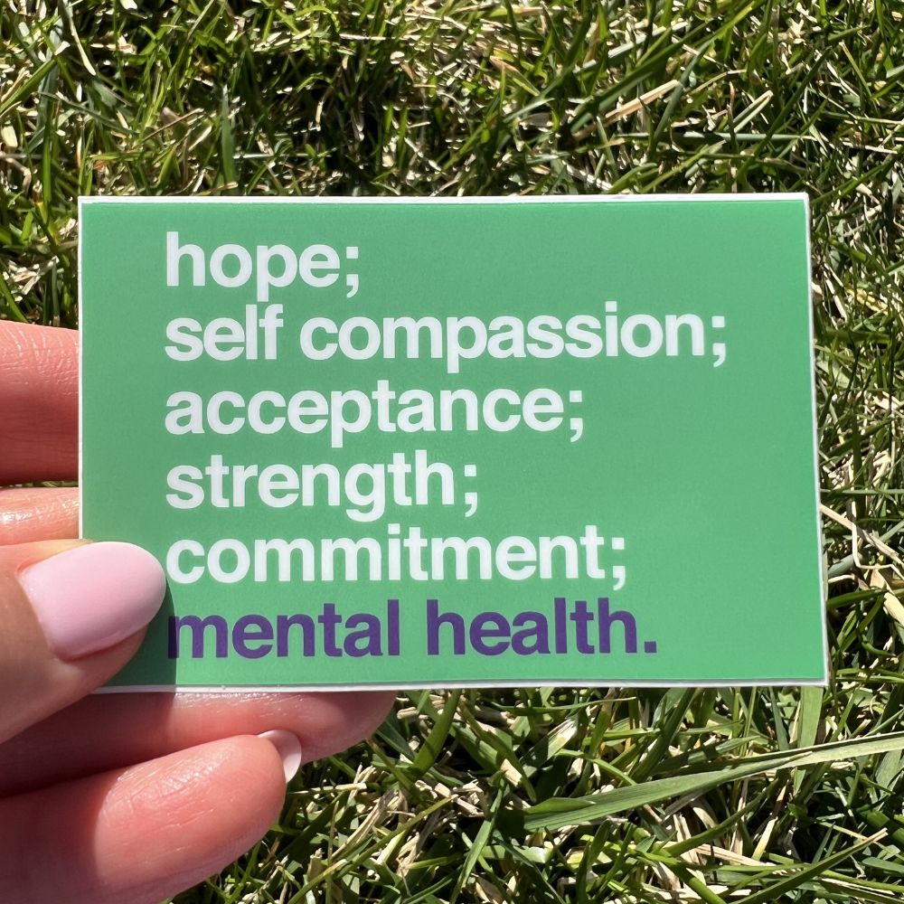 Mental Health Sticker Pack