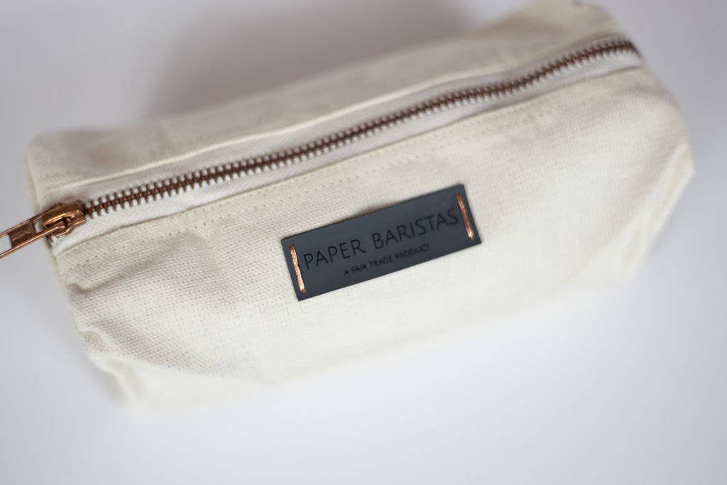 Recycled Canvas Pencil Bag | Leak-Proof, Washable & Eco-Friendly