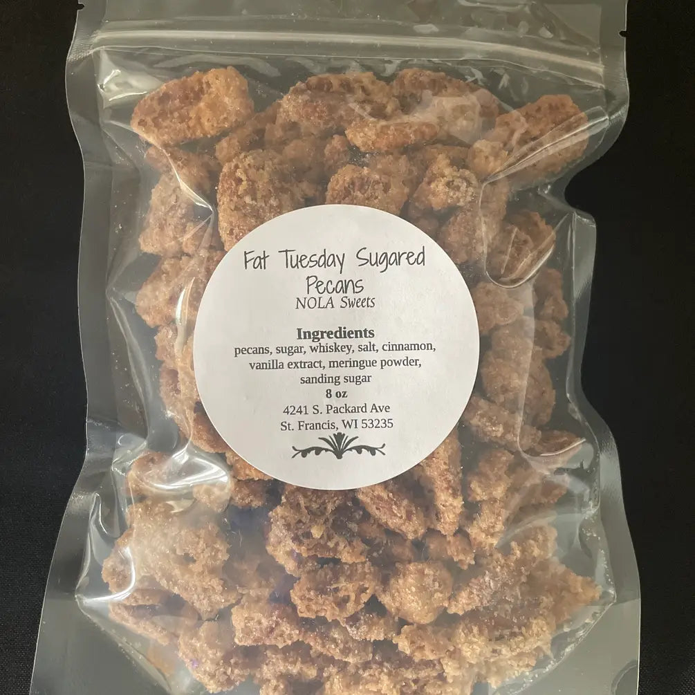 Fat Tuesday Sugared Pecans