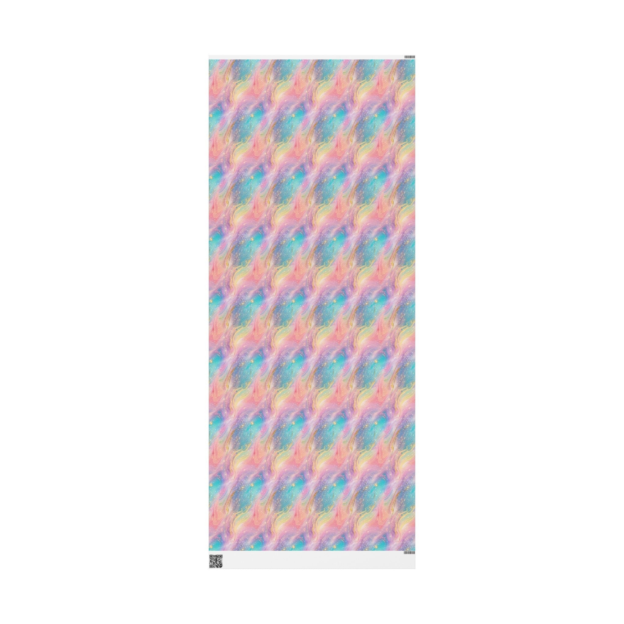 Bespattered Facade Pastel Dreams Wrapping Paper | Three Sizes | Glossy or Matte