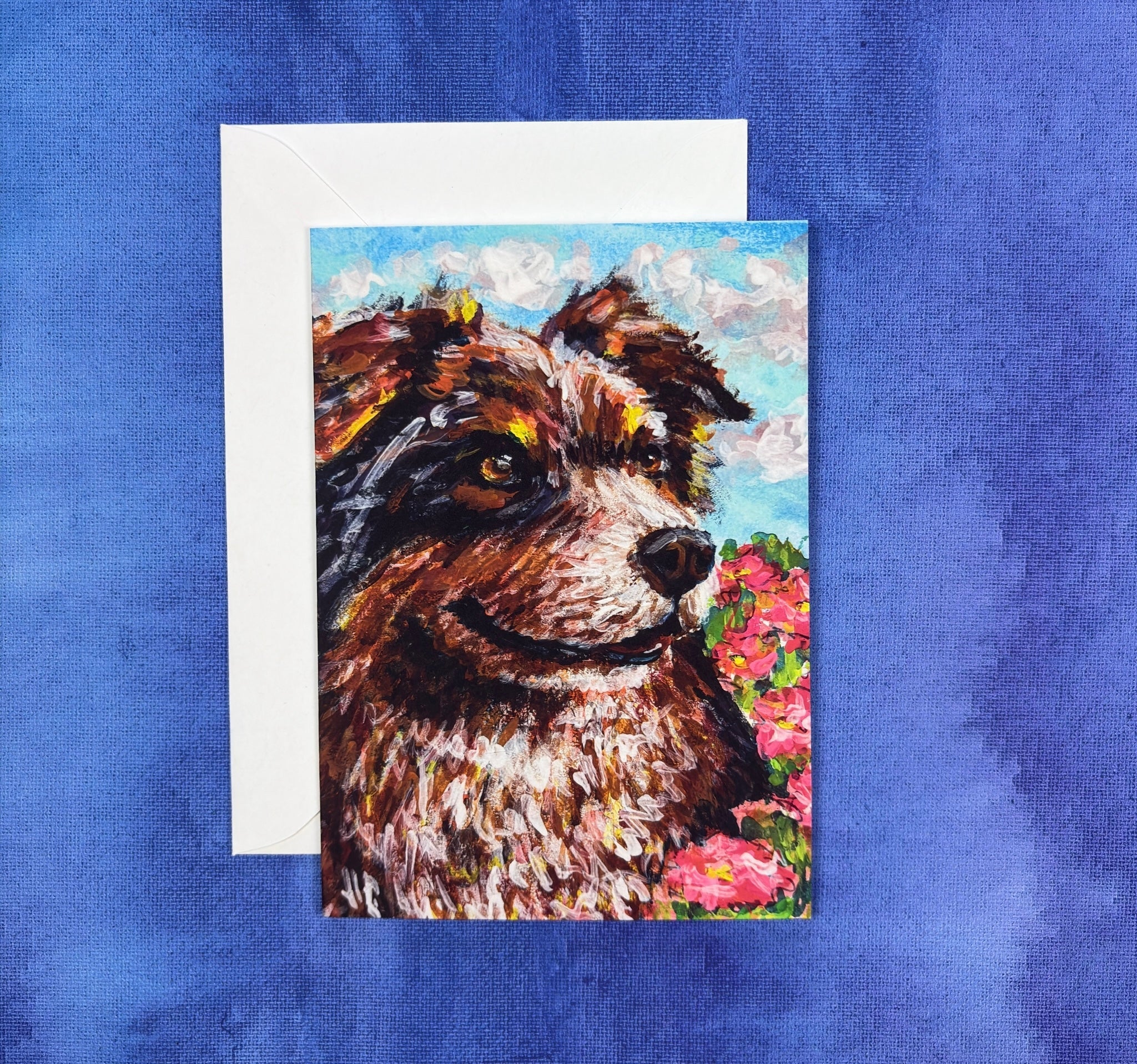 Awestruck Aussie- Greeting Card
