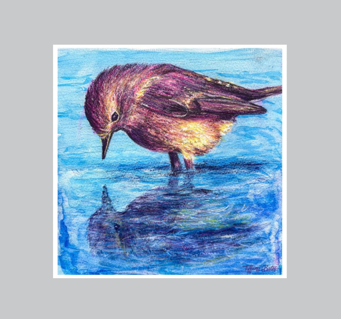 Quiet Reflection - Fine Art Print - 8” x 8”