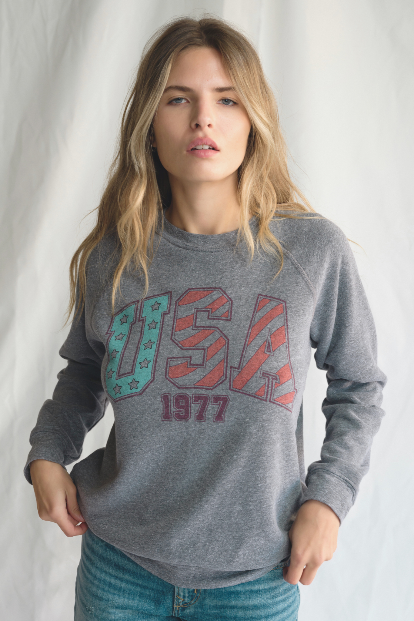 USA 1977 Fleece Sweatshirt