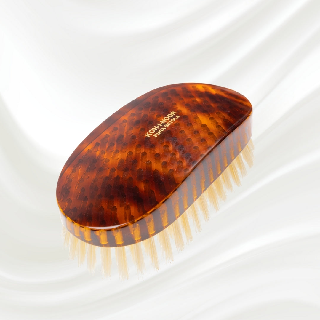 Jaspè Military Natural Bristle Brush - Men's Hair & Beard Grooming