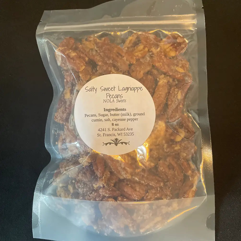 Salty Sweet Lagniappe Pecans