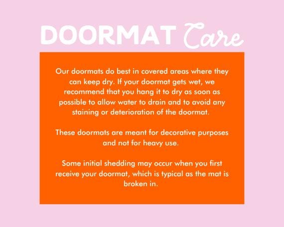 All Guests Must Be Approved by the Dog Doormat