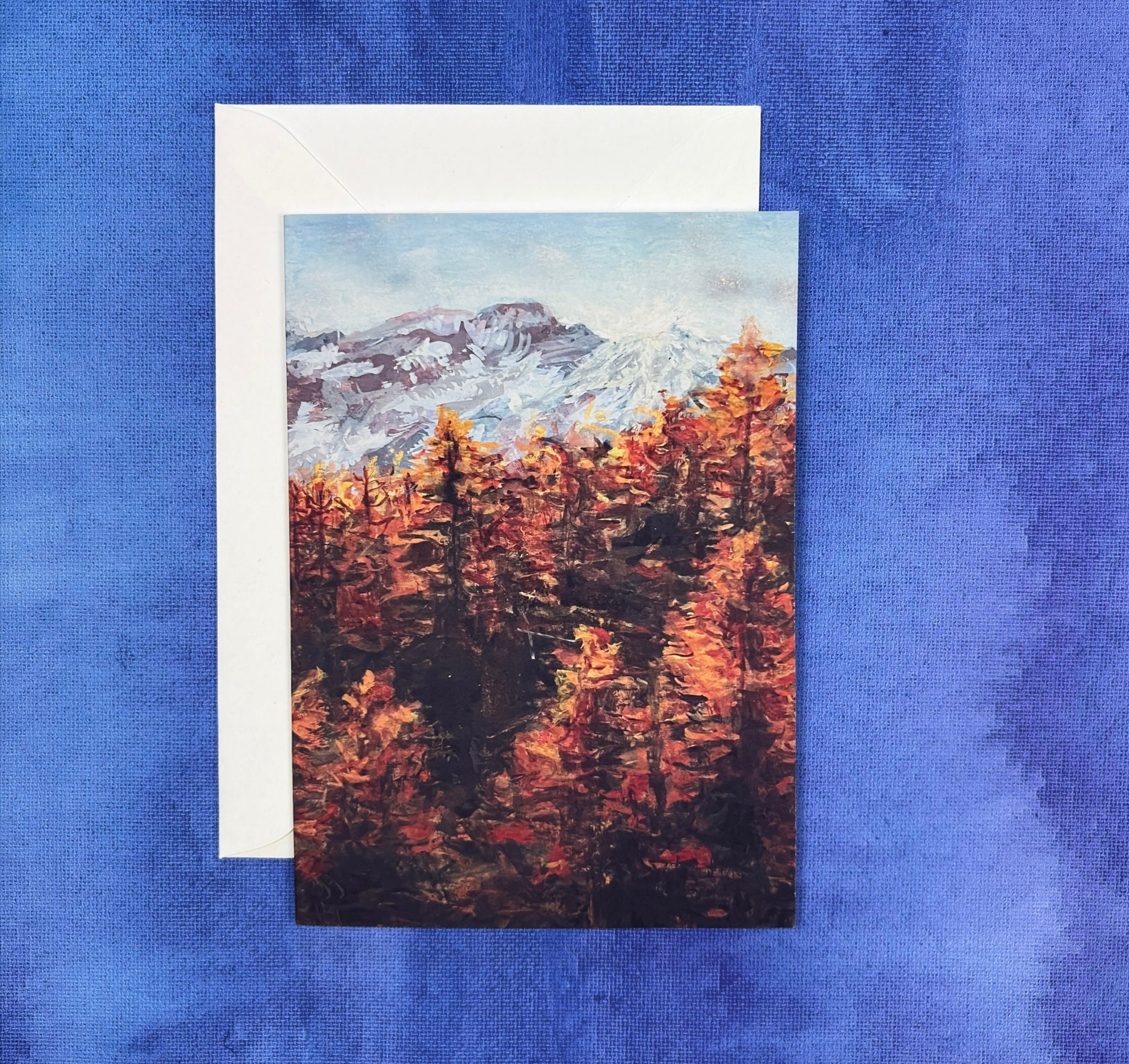 Golden Autumn Sunrise  - Greeting Card