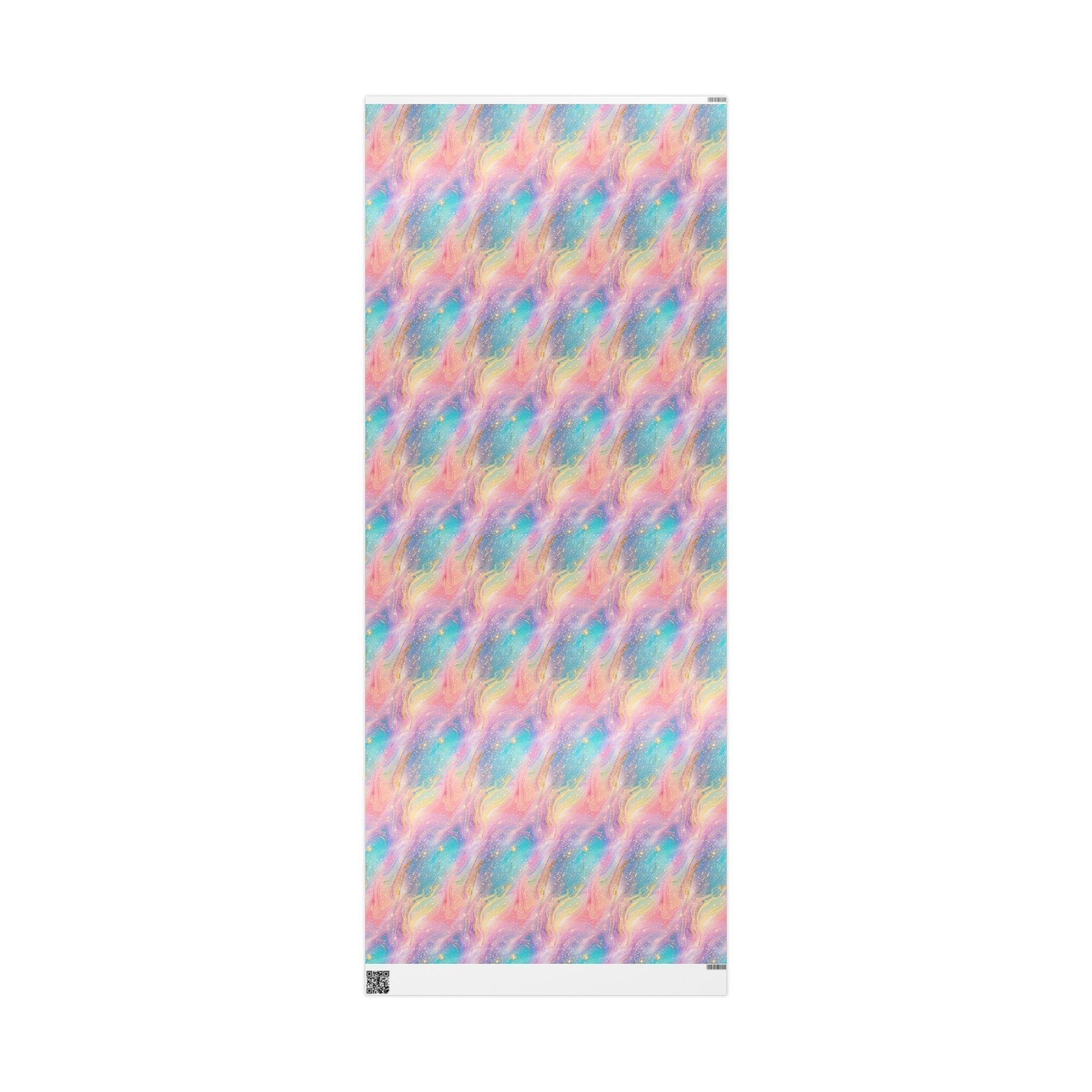 Bespattered Facade Pastel Dreams Wrapping Paper | Three Sizes | Glossy or Matte