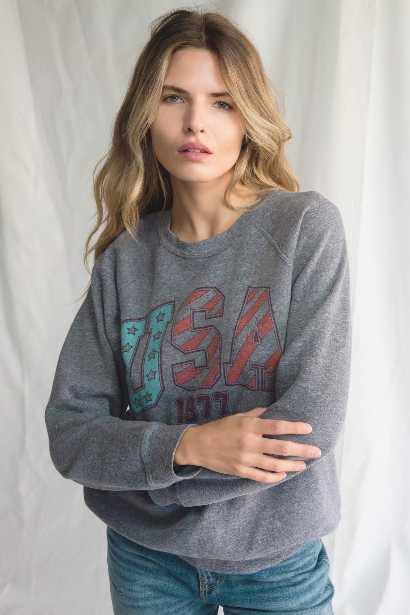 USA 1977 Fleece Sweatshirt