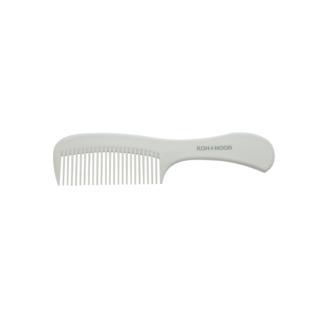 Professionale Wide Tooth Comb with Handle - Detangling for Curly & Frizzy Hair
