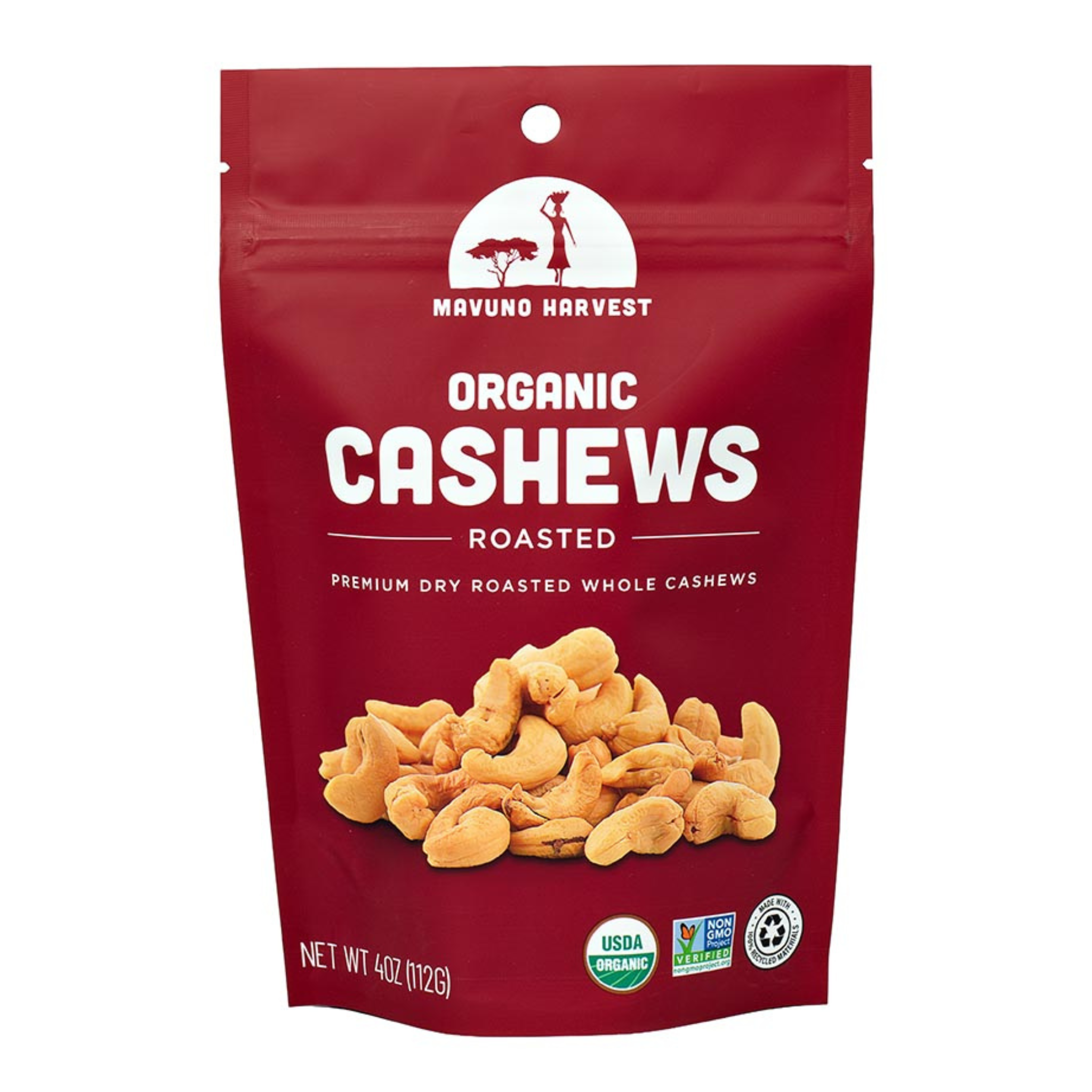 Organic Dry Roasted Cashews