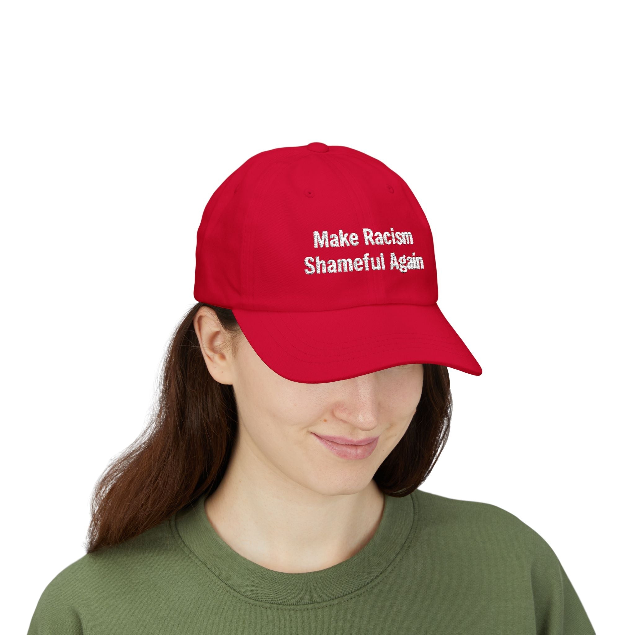 The Anti-MAGA Embroidered Hat Collection: Make Racism Shameful Again | 10 Colors