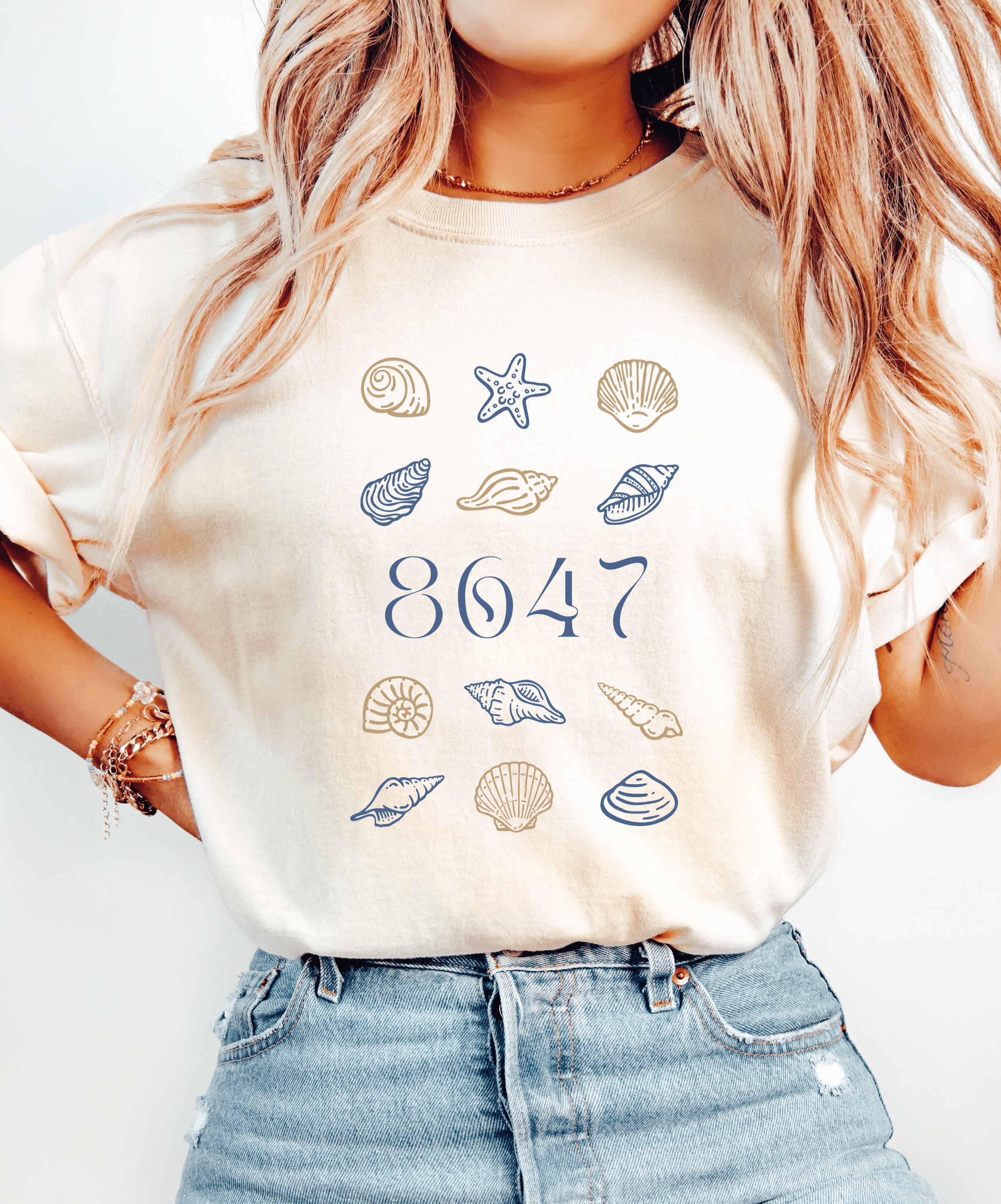 8647 Coastal Shell T-Shirt