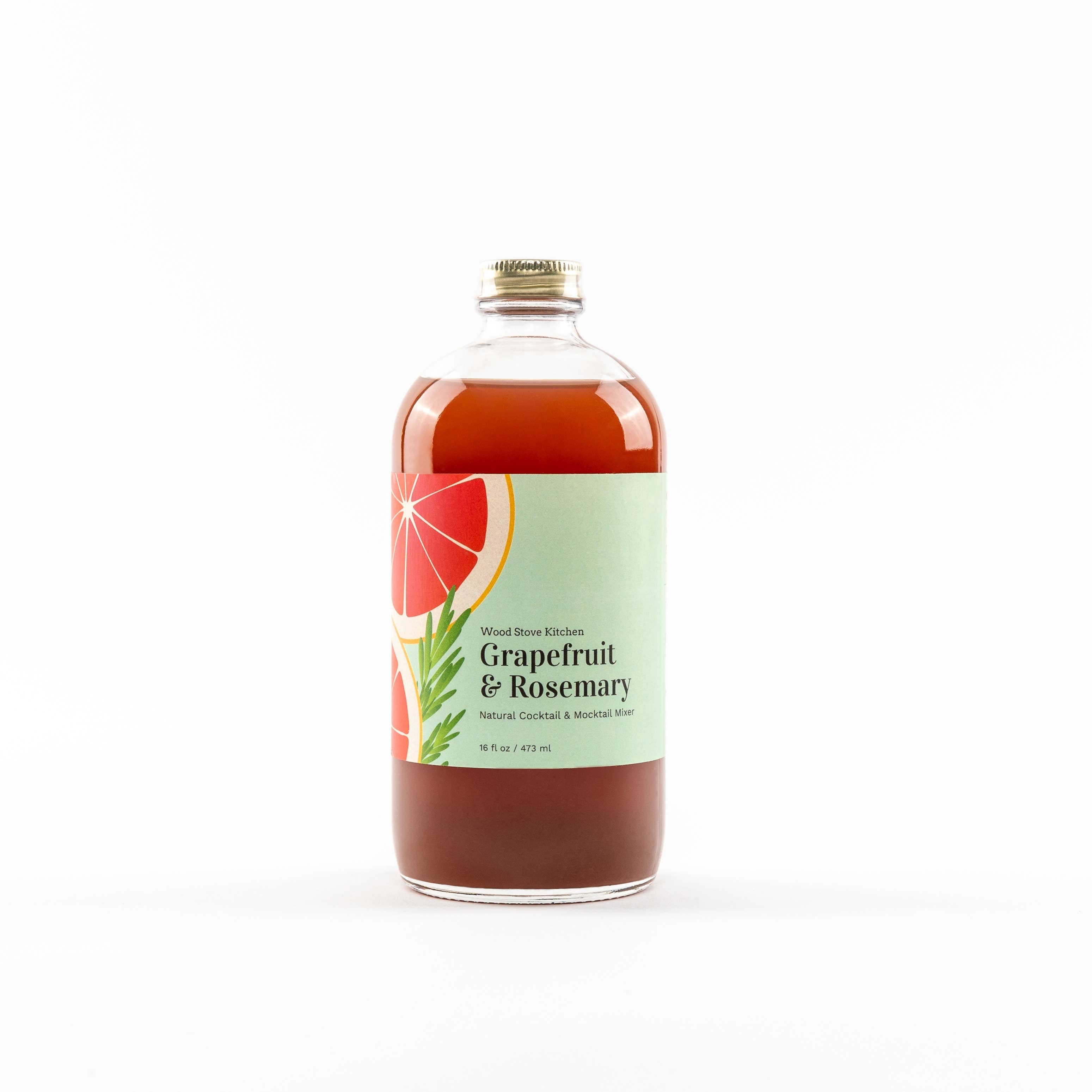 Grapefruit & Rosemary Cocktail & Mocktail Mixer 16 fl oz