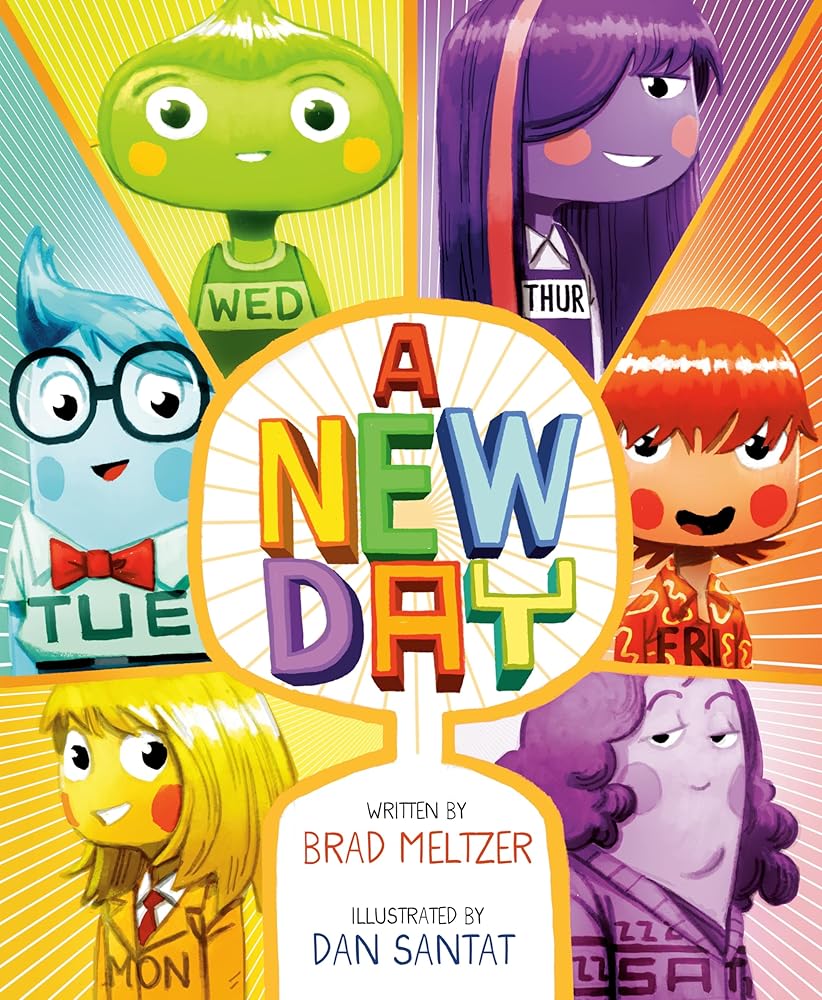 A New Day by Brad Meltzer, Dan Santat (SIGNED)
