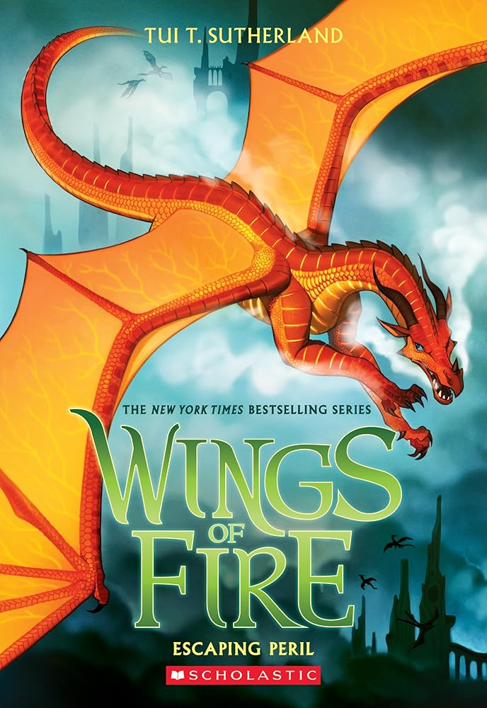 Escaping Peril (Wings of Fire #8) (8) by Tui T. Sutherland