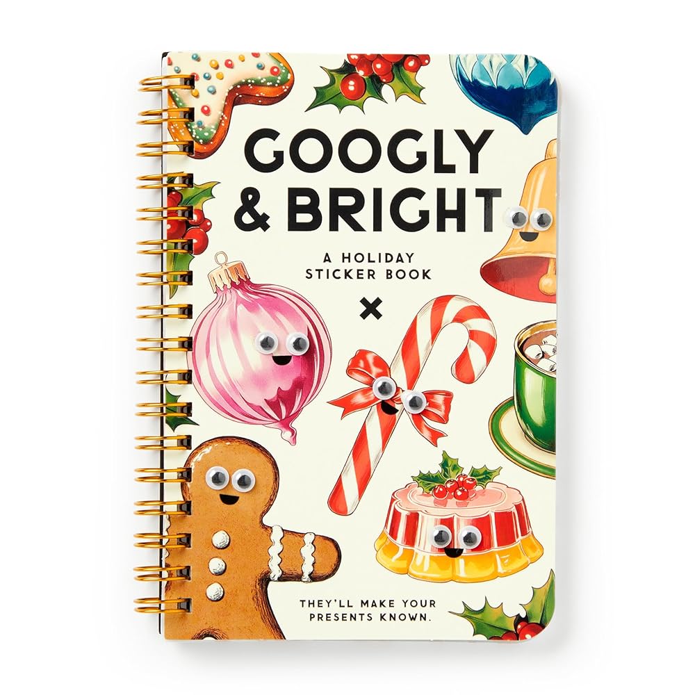 Googly & Bright Sticker Book by Brass Brass Monkey