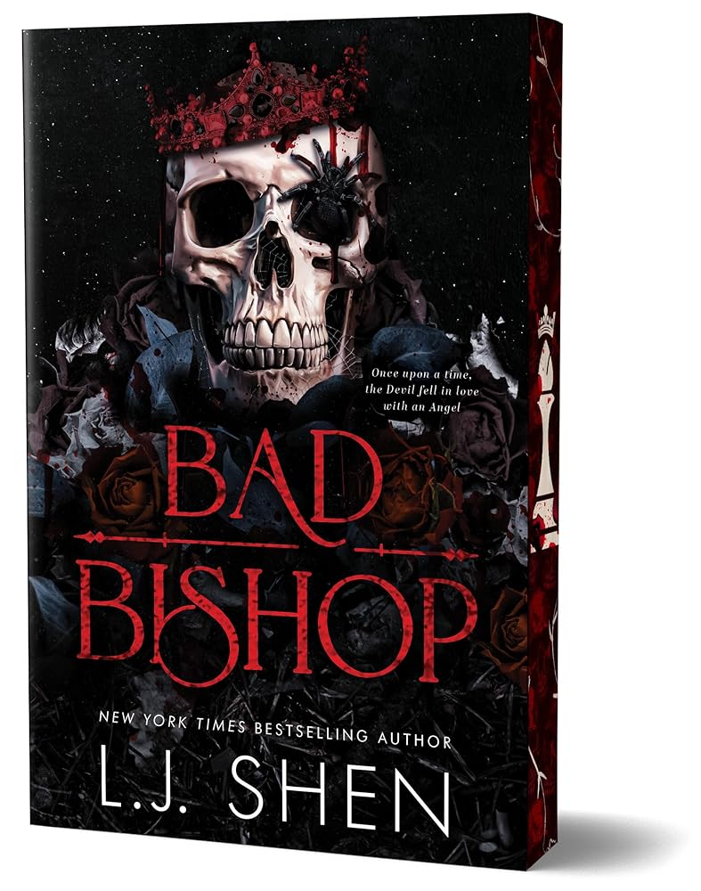 Bad Bishop (Deluxe Edition) (Society of Villains, 1) by L.J. Shen (SIGNED BOOKPLATE)