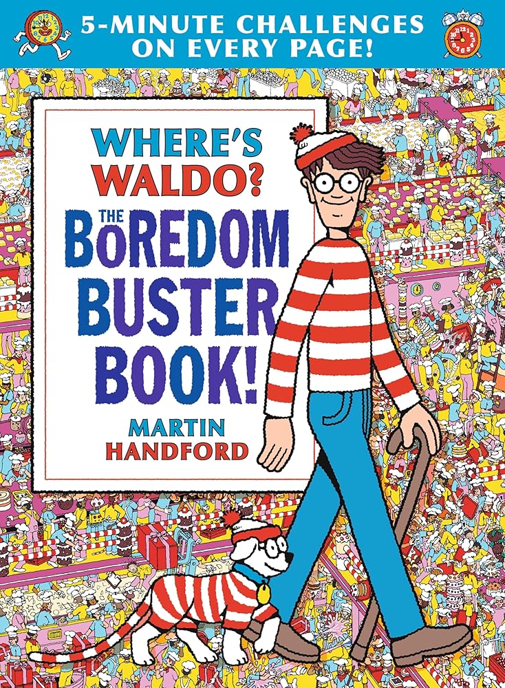 Where's Waldo? The Boredom Buster Book: 5-Minute Challenges by Martin Handford