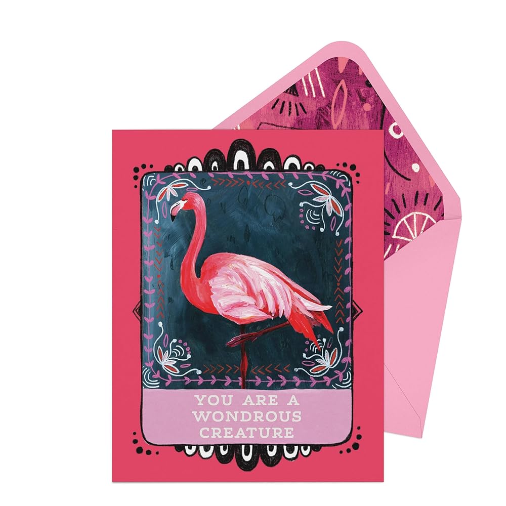 Flamingo Friendship Card (Jessica Swift for Em & Friends Greeting Cards) by Em & Friends