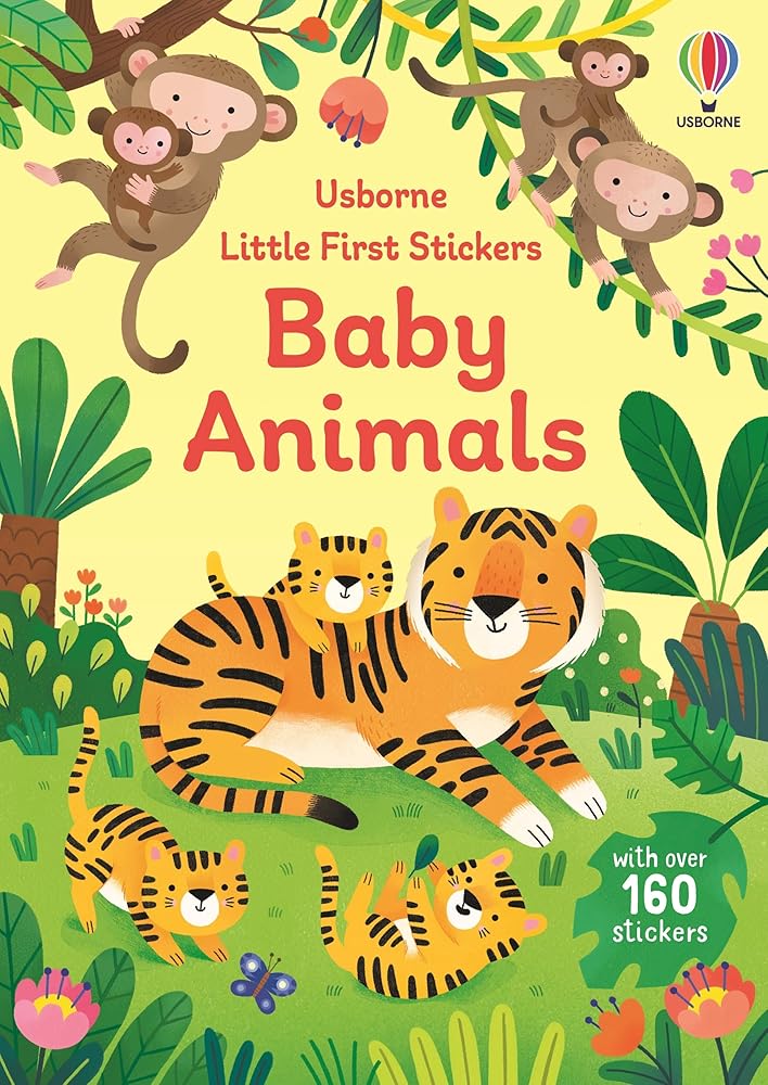 Little First Stickers Baby Animals by Jane Bingham, Elisa Ferro