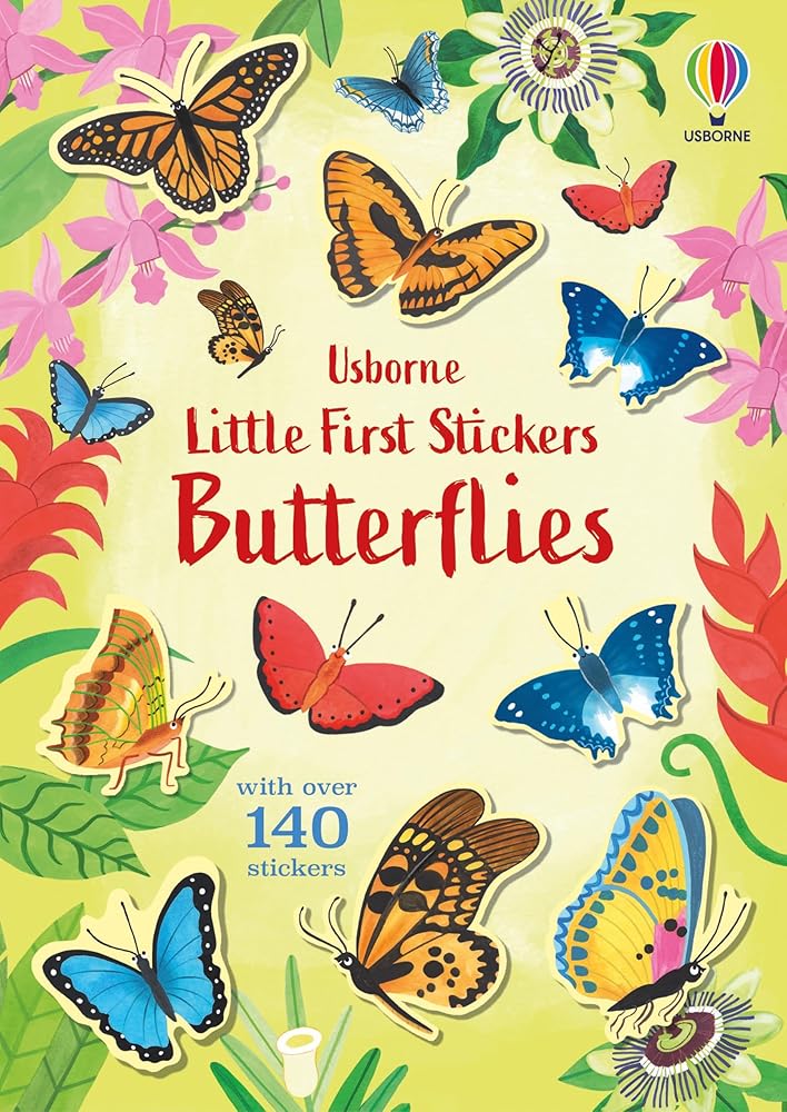 Little First Stickers Butterflies by Jane Bingham, Sally Agar