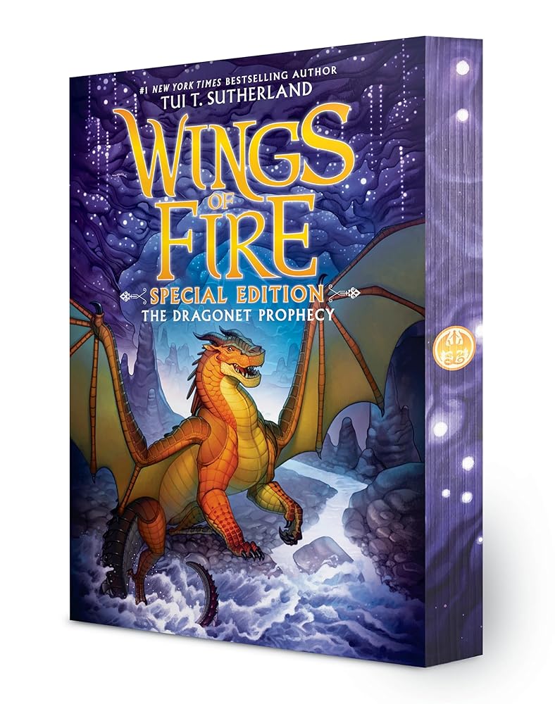 The Dragonet Prophecy: Special Edition (Stenciled Edges) (Wings of Fire Book One) by Tui T. Sutherland