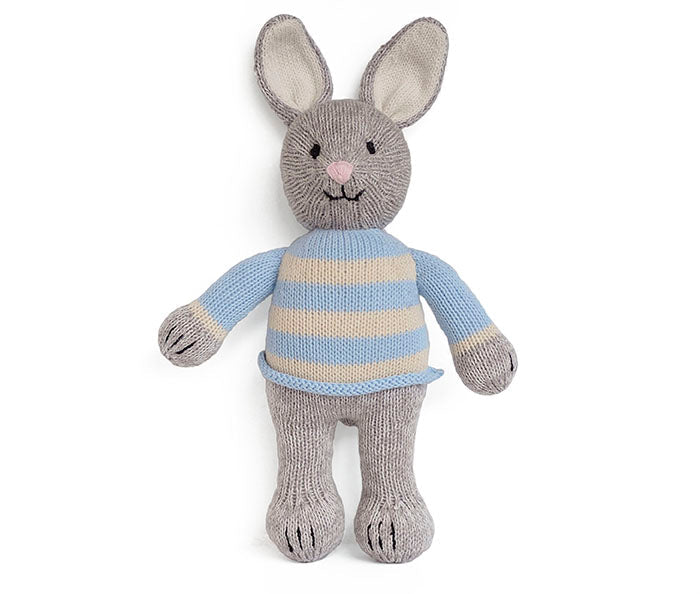 Grey Bunny in Sweater