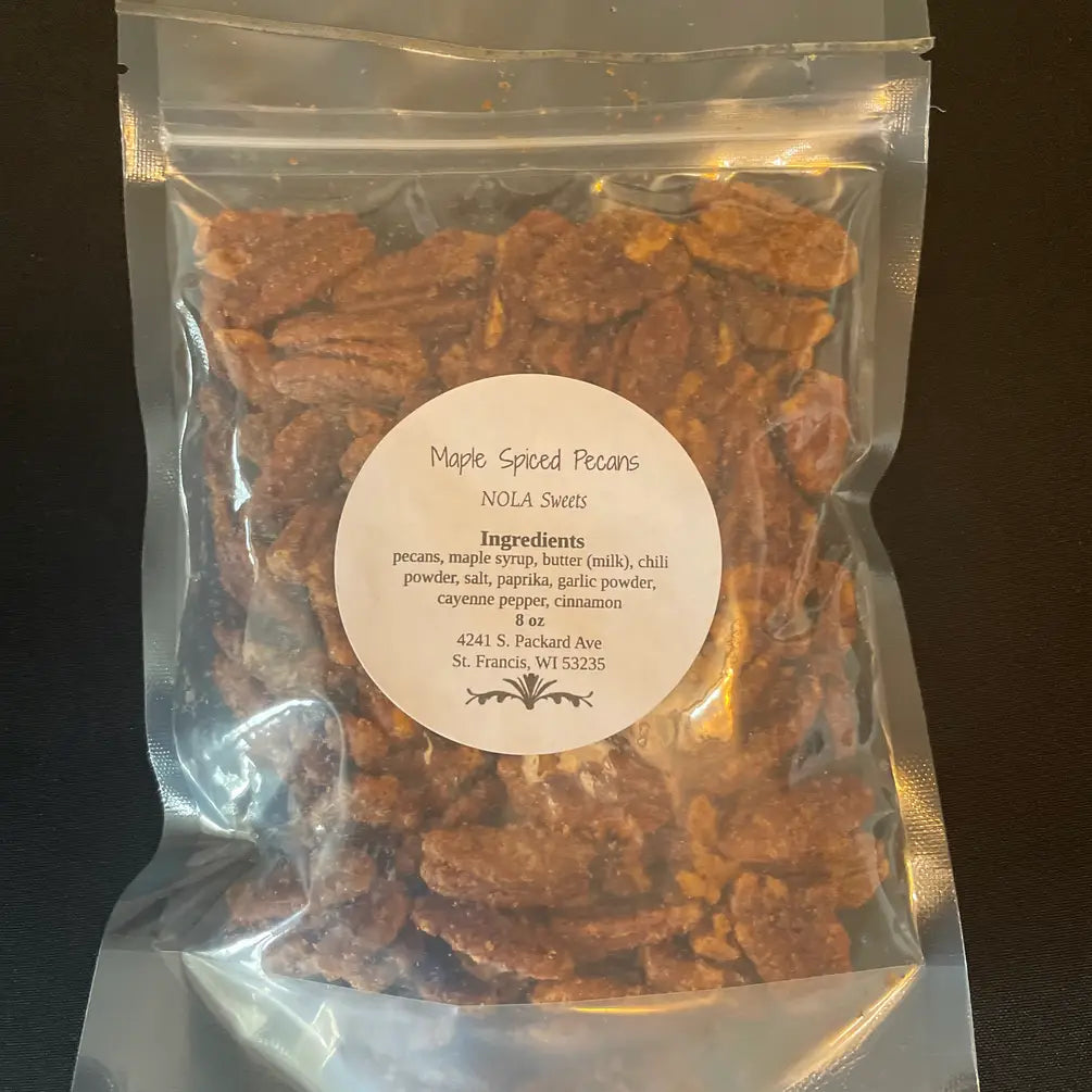 Maple Spiced Pecans