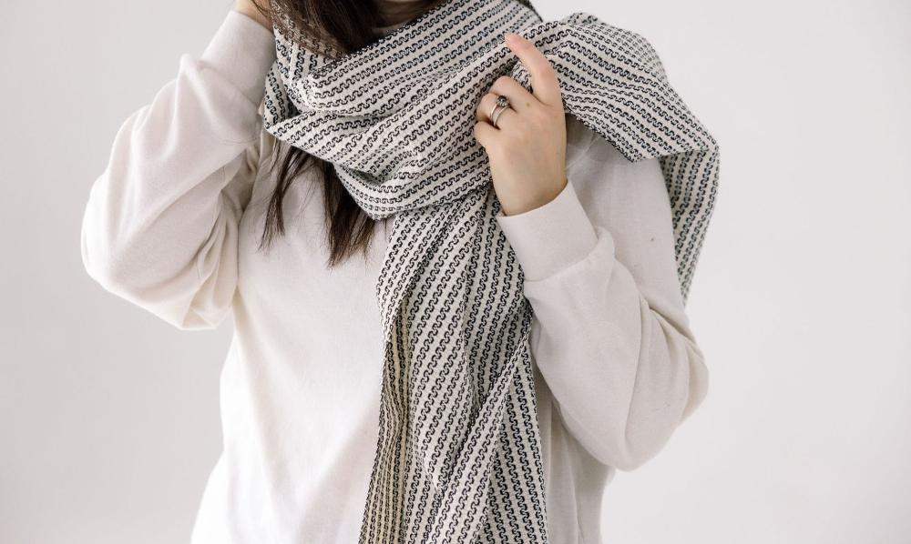 Aaron Handwoven Ethiopian Cotton Scarf